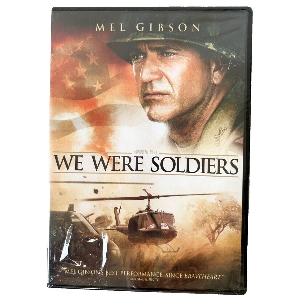 We Were Soldiers Mel Gibson Vietnam War Drama DVD NEW Sealed